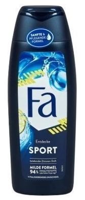 FA Sport Duschgel, 250ml - Belebende Feuchtigkeitspflege