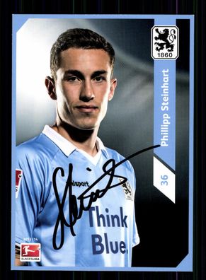 Philipp Steinhart Autogrammkarte TSV 1860 München 2013-14 Original Sign+A 139024