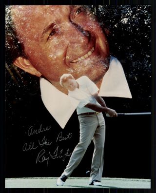 Raymond Floyd Amerikanischer Golfer Foto Original Signiert + G 42799