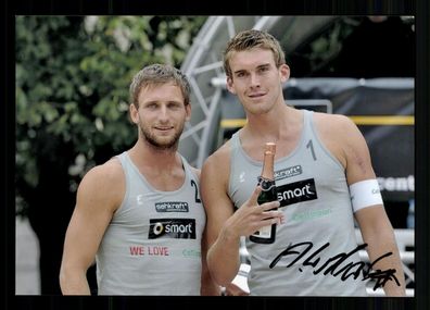 Alexander Walkenhorst Deutschland FOTO Beachvolleyball Original Sign + G 42428