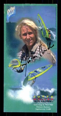 Jutta Müller Autogrammkarte Windsurfen Original Signiert + G 42796