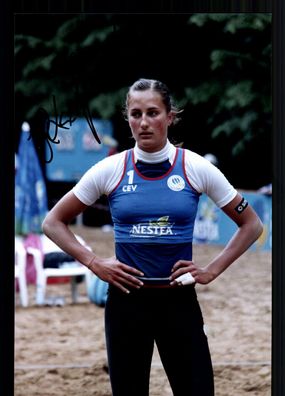 Ilka Semmler Foto Original Signiert Beachvolleyball + G 42420