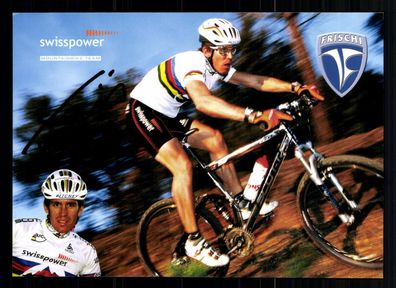 Thomas Frischknecht Radsportler 2. Olympia 1996 Original Signiert + G 42782