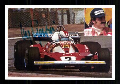 Clay Regazzoni 1939-2006 Formel 1 Fahrer 1970-80 Original Signiert + G 42686