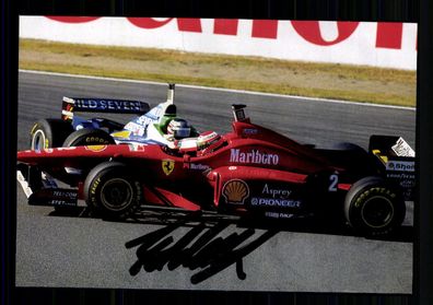 Eddie Irvine Formel 1 Fahrer 1993-2002 Original Signiert + G 42702