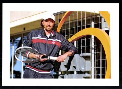 Goran Ivanisevic kroatischer Tennisspieler Original Signiert Tennis + G 42670