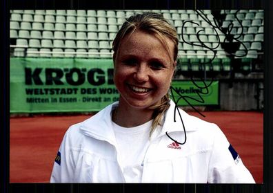 Anne Schäfer Deutscher Tennisspielerin Foto Original Signiert + G 42835