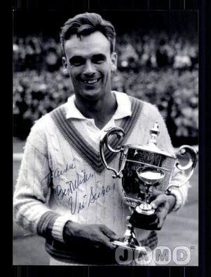 Vic Seixas 1923-2024 Wimbledon Sieger 1953 Foto Original Signiert + G 42847