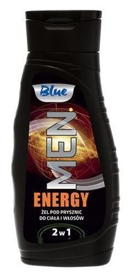 Blue Men, Energie Duschgel, 300 ml. Erfrischender Start!