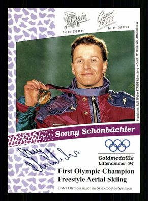 Sonny Schönbächler Freestyle Skispringerin Original Signiert + G 42627