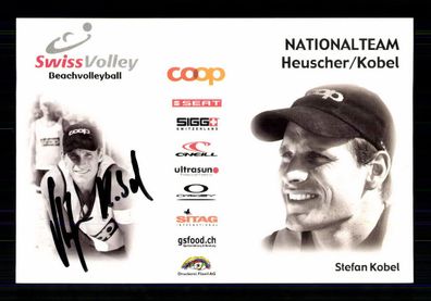 Stefan Kobel Autogrammkarte Original Signiert Beachvolleyball + G 42758