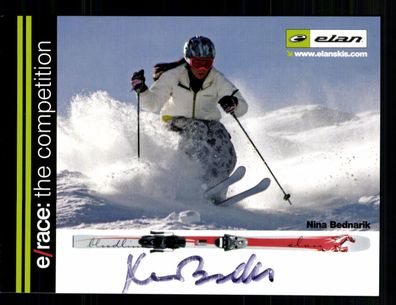 Nina Bednarik Freestyle Skispringerin Original Signiert + G 42628