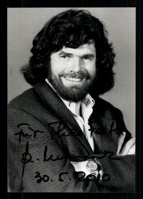 Reinhold Messner Bergsteiger Foto Original Signiert + G 42569