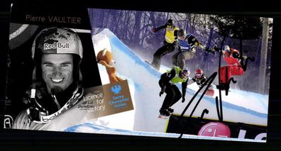 Pierre Vaultier Autogrammkarte Original Signiert Snowboard + G 42615