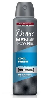 Dove Men + Care Antitranspirant Cool Fresh 150ml - Schutz vor Schweiß & Geruch