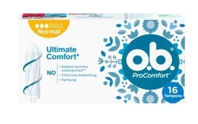 O.B. ProComfort Hygiene-Tampons Normal 16 Stück