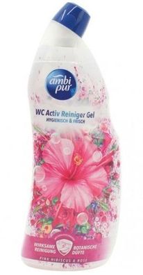 Ambi Pur WC-Gel Hibiskus & Rose 750ml