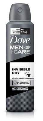 Dove Men Invisible Dry Deo 250 ml