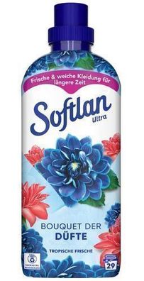 Softlan Weichspüler, Tropischer Duft, 650ml