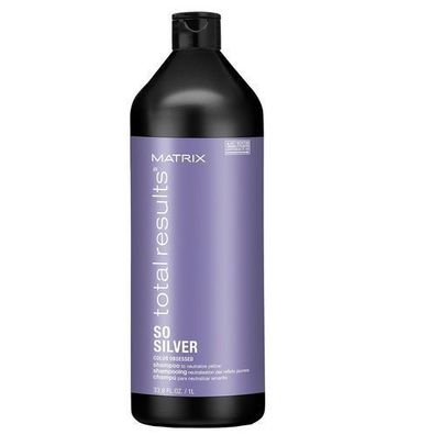 Matrix Total Results Silber Shampoo fér sanfte Neutralisierung von Gelbstichen, 1000m