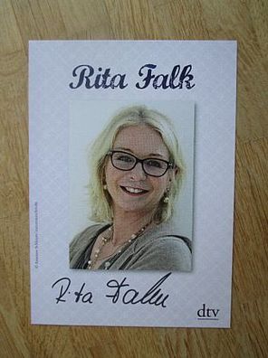Dampfnudelblues Schriftstellerin Rita Falk - Autogramm!!!