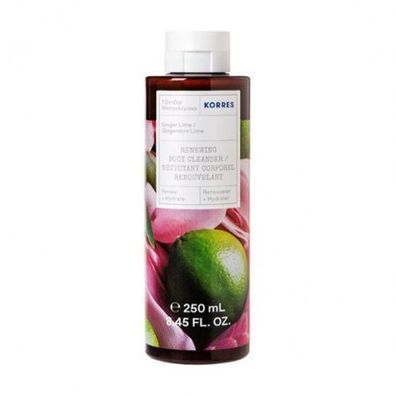 Erfrischendes Körperreinigungsmittel mit Ingwer und Limette - 250 ml