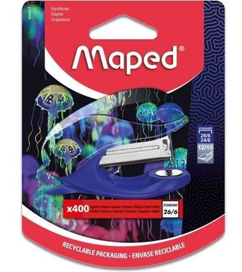 Maped Zszywacz Deepsea mini + 400 zszywek