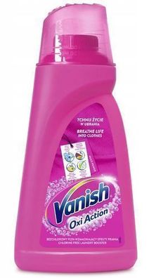 Vanish Oxi Action, Odplamiacz w Å¼elu Pink, 1,5 l