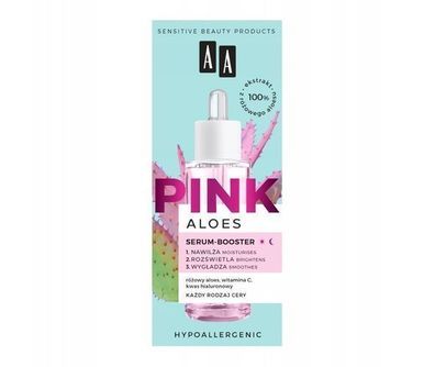 AA Aloes Pink, Serum-Booster, 30 ml - Feuchtigkeit & Regeneration