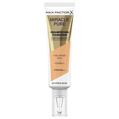 Max Factor Miracle Pure Podk?ad, 30ml, Beige SPF30 PA