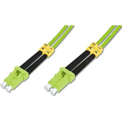 Digitus Dk-2533-02-5 Fiber Optic Cable 2 M Om5 Lc Green, hite