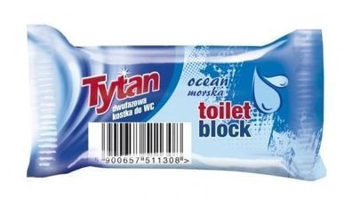 Tytan WC-Zitronen-Zweiphasenblock - Vorrat, 40g