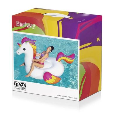 Bestway® Schwimmtier Einhorn 224 x 164 cm