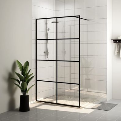 vidaXL Duschwand für Begehbare Dusche mit Klarem ESG-Glas 140x195 cm