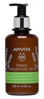 Apivita Tonic Mountain Tea Körpermilch, 200 ml