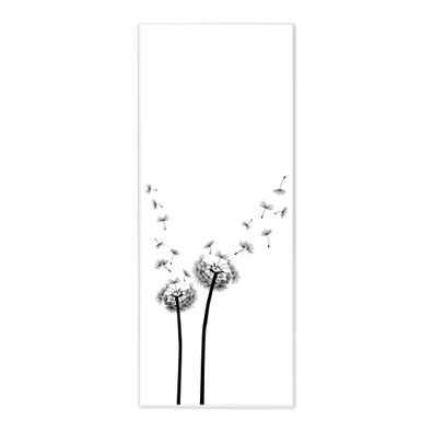 banjado Design Magnettafel 30x75x2cm mit Motiv Pusteblume 2