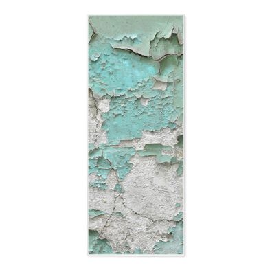 banjado Design Magnettafel 30x75x2cm mit Motiv Patina Mint