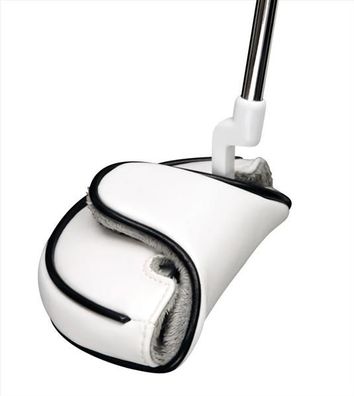 White Mallet Headcover für Putter