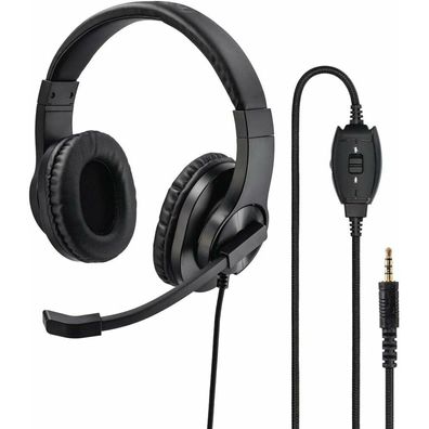 hama HS-P350 Headset schwarz