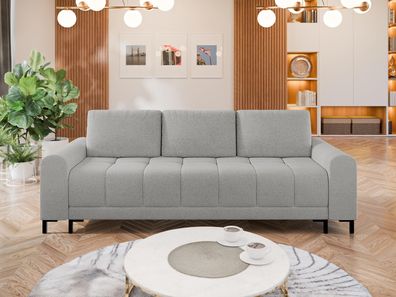 Sofa Aris mit Bettkasten und Schlaffunktion Schlafcouch Polstersofa Wohnzimmer