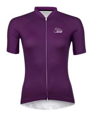 FORCE Jersey PURE Lady kurzarm purple