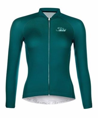 FORCE Jersey PURE Lady langarm petrolblau