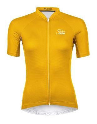 Jersey FORCE PURE Lady kurzarm gelb