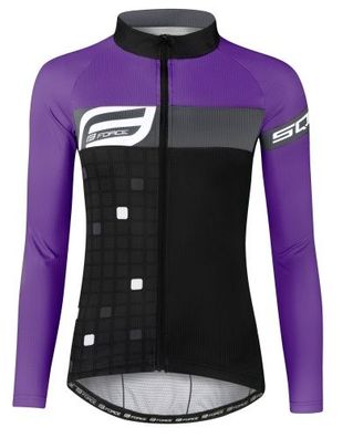 Jersey Force SQUARE lady lila schwarz