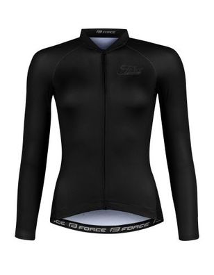 Jersey FORCE PURE lady Langarm jacke schwarz