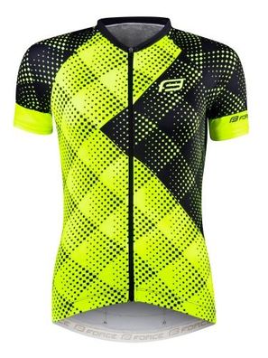 jersey FORCE VISION lady short sl fluo L