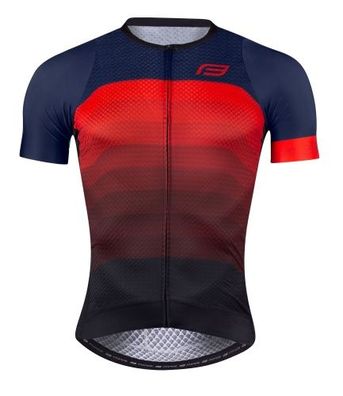 Jersey FORCE ASCENT Kurzjacke dunkelblau-rot