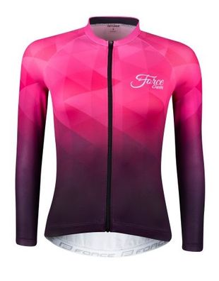 Force Trikot FORCE GEM LADY lang, rosa *