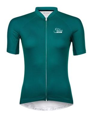 Trikot FORCE PURE Damen kurz petrolblau