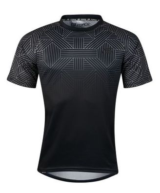 Trikot jersey FORCE CITY grauschwarz